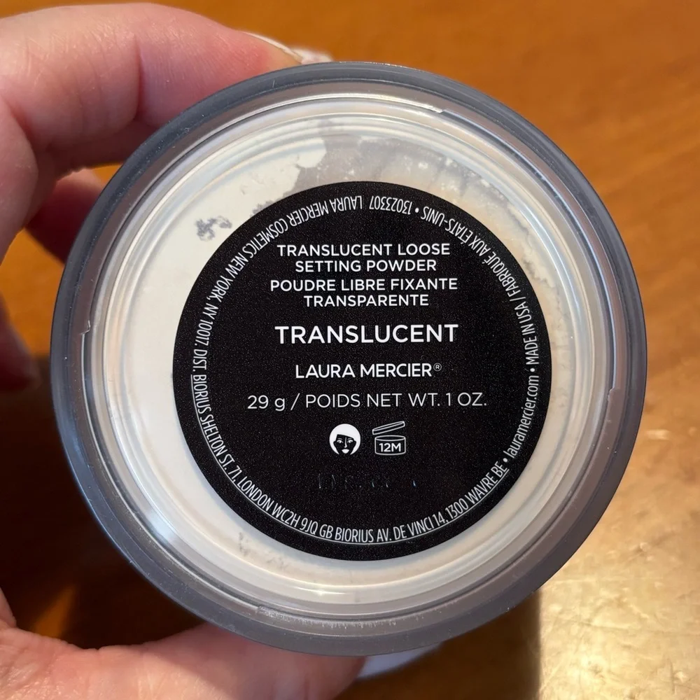 Laura Mercier Translucent Indulgent Icons Loose Setting Powder & Puff